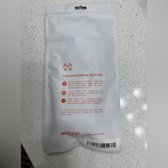 VERLOOP Colorblock Touchscreen Gloves NIP - Picture 4 of 4